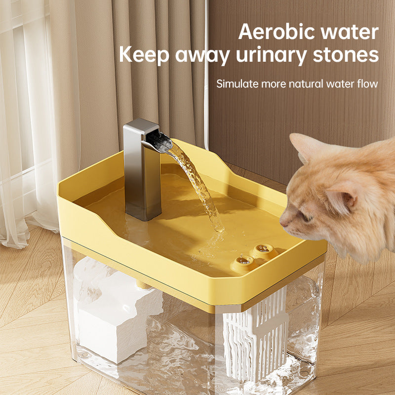 Compact USB Cat Fountain – 1.5L