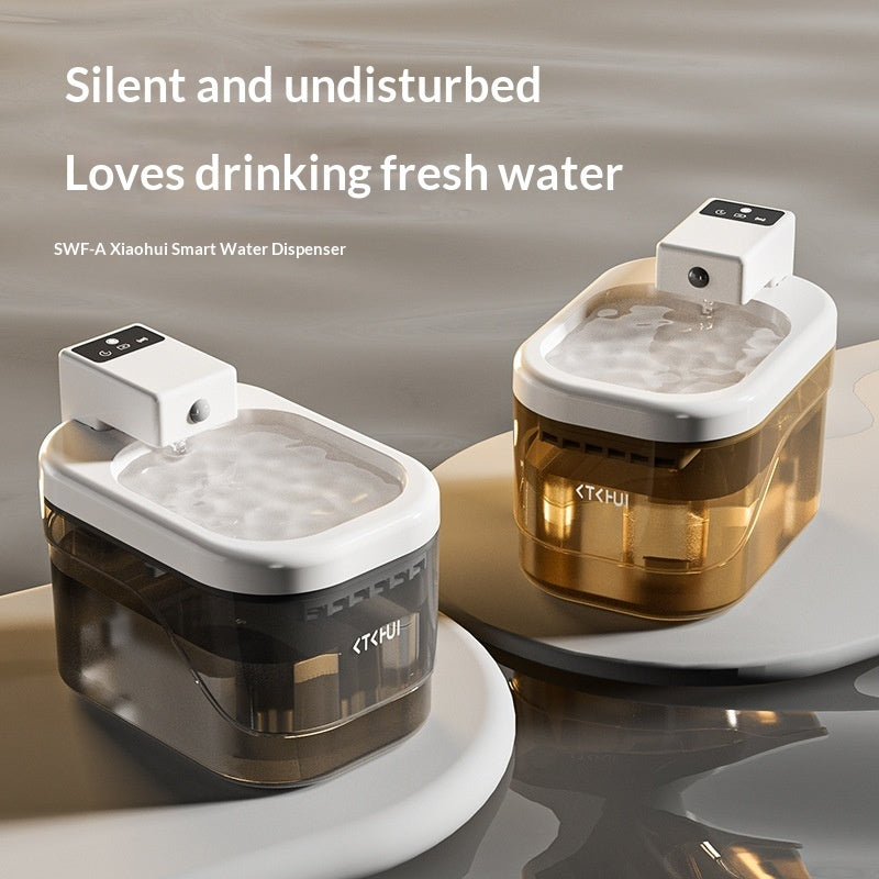 Motion-Sensing Smart Cat Fountain