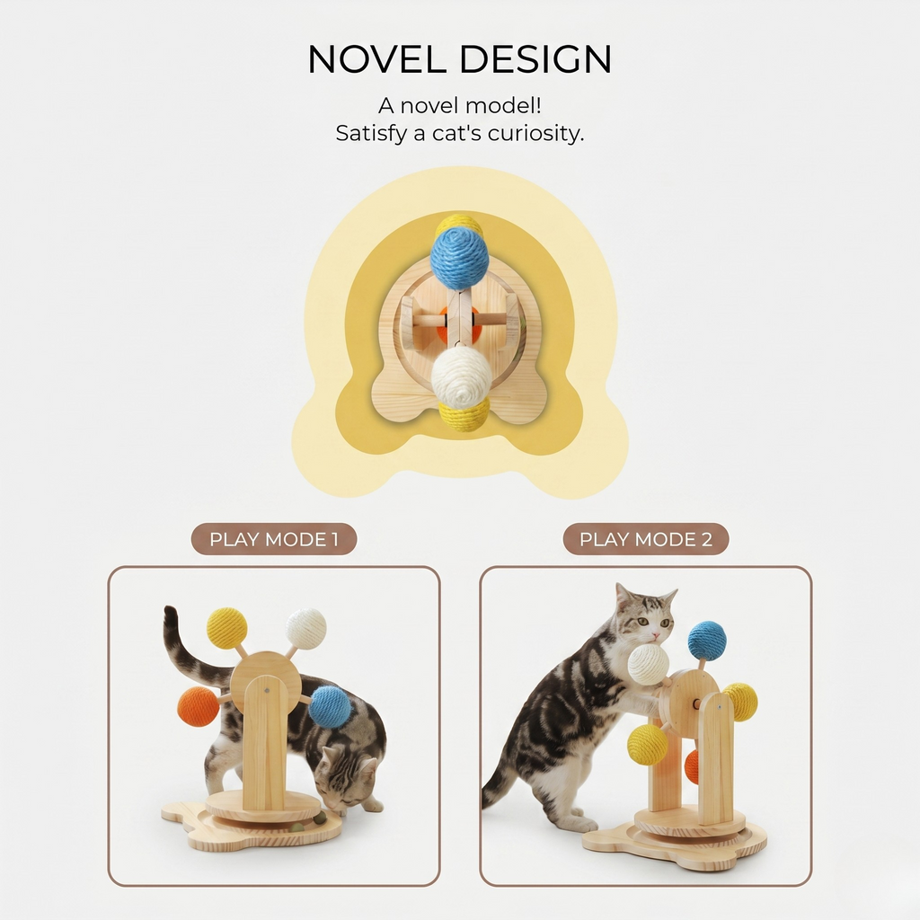 Ferris Wheel Cat Scratcher