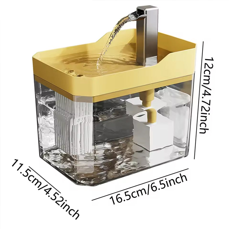 Compact USB Cat Fountain – 1.5L