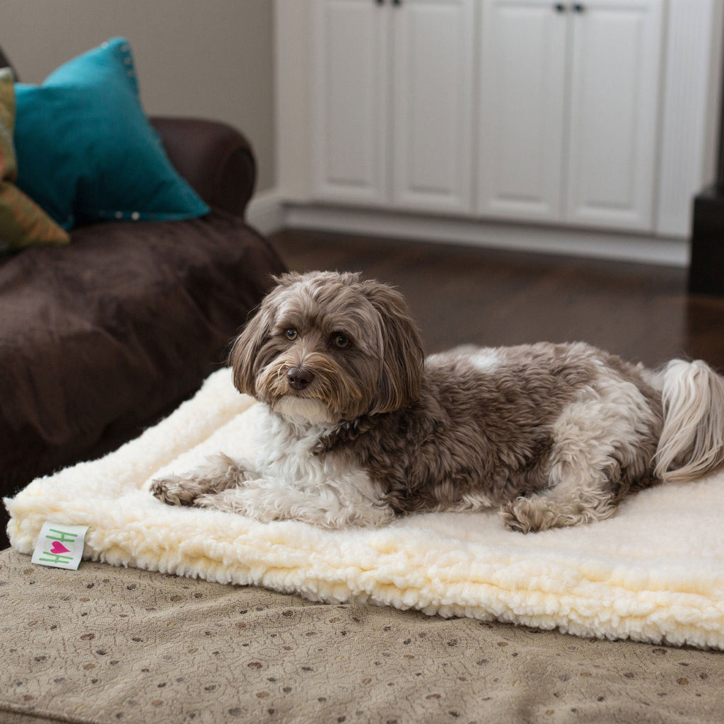 HuggleFleece Cat & Dog Mat Bed