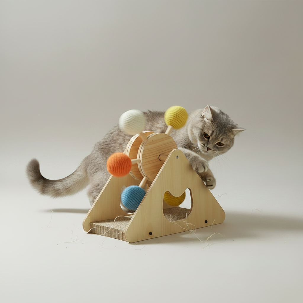 Ferris Wheel Cat Scratcher