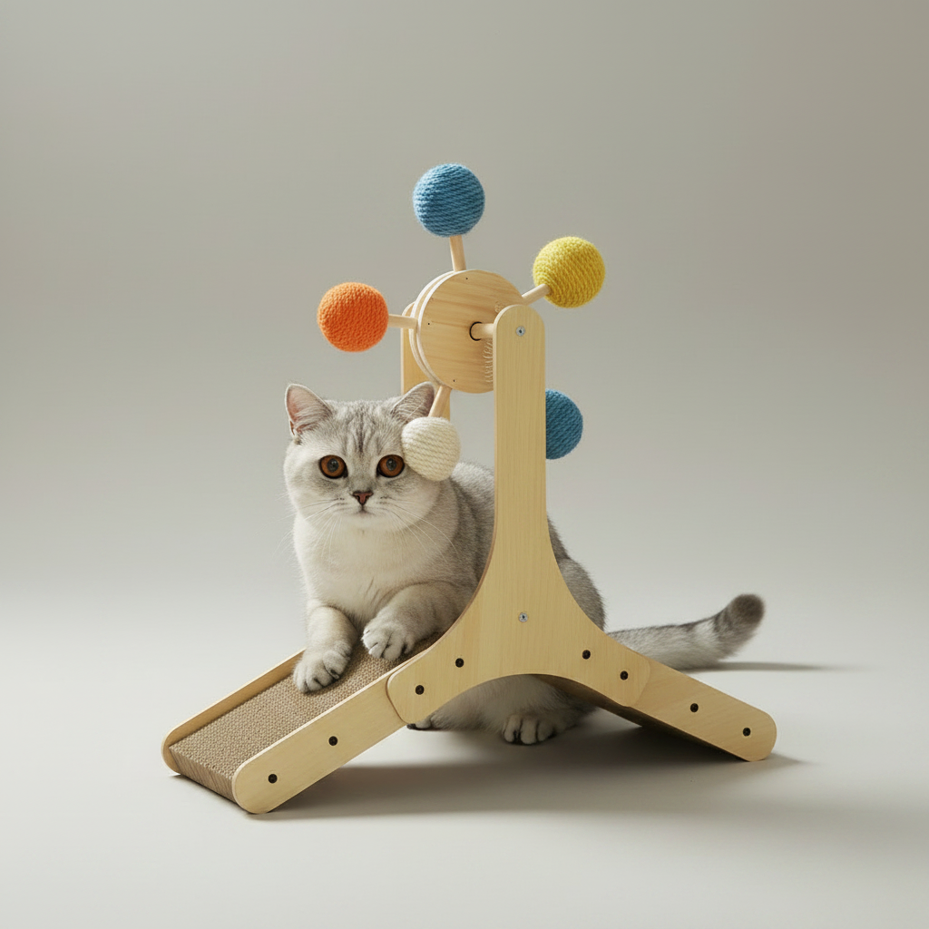 Ferris Wheel Cat Scratcher