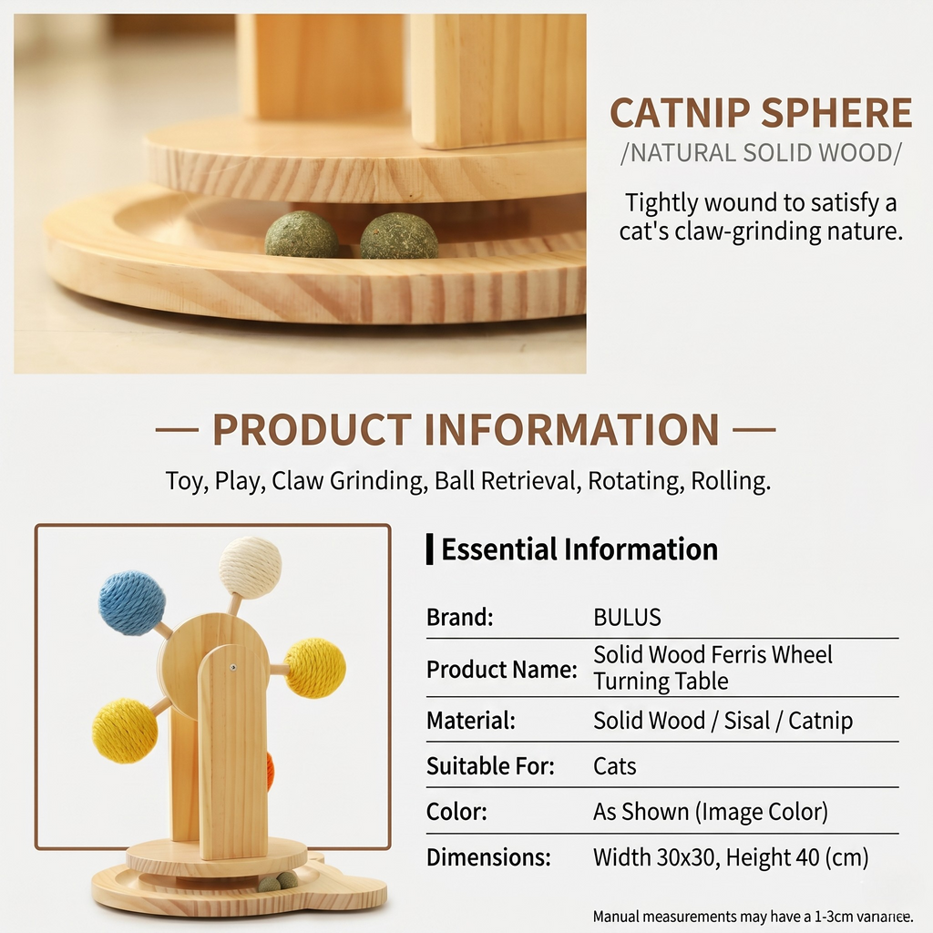 Ferris Wheel Cat Scratcher