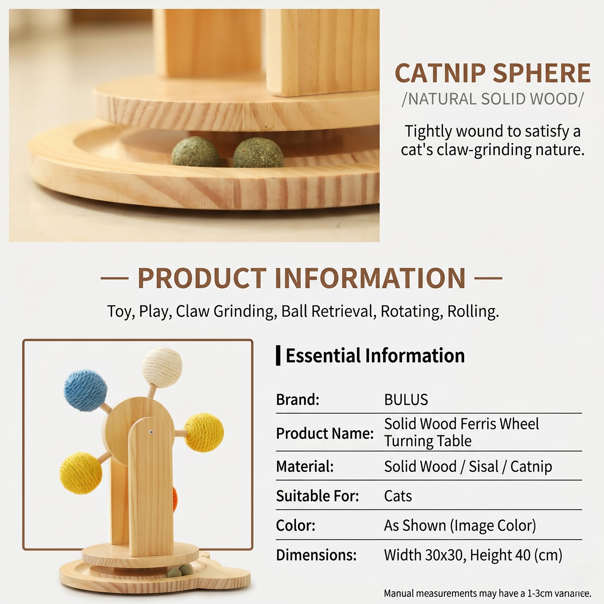 Ferris Wheel Cat Scratcher
