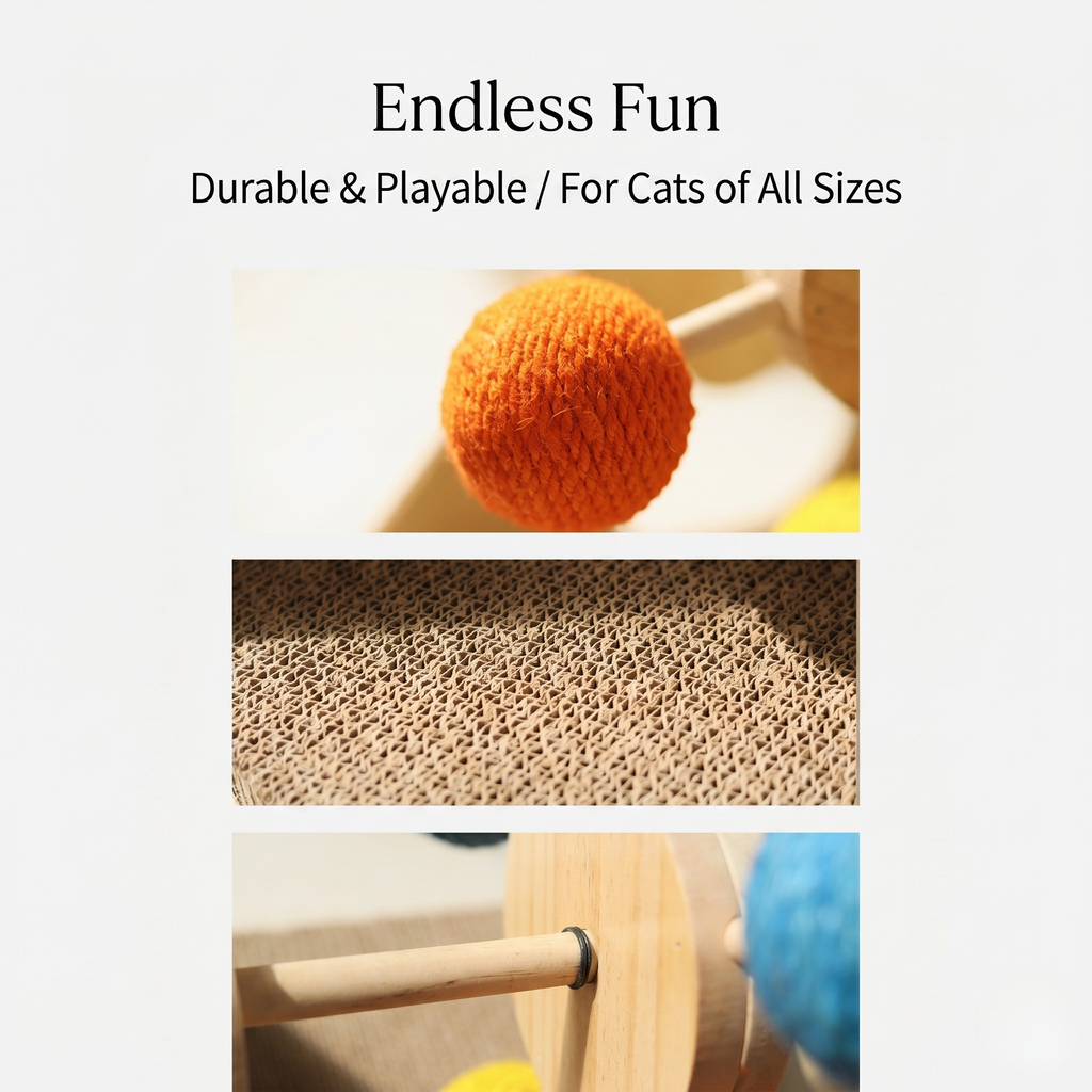 Ferris Wheel Cat Scratcher