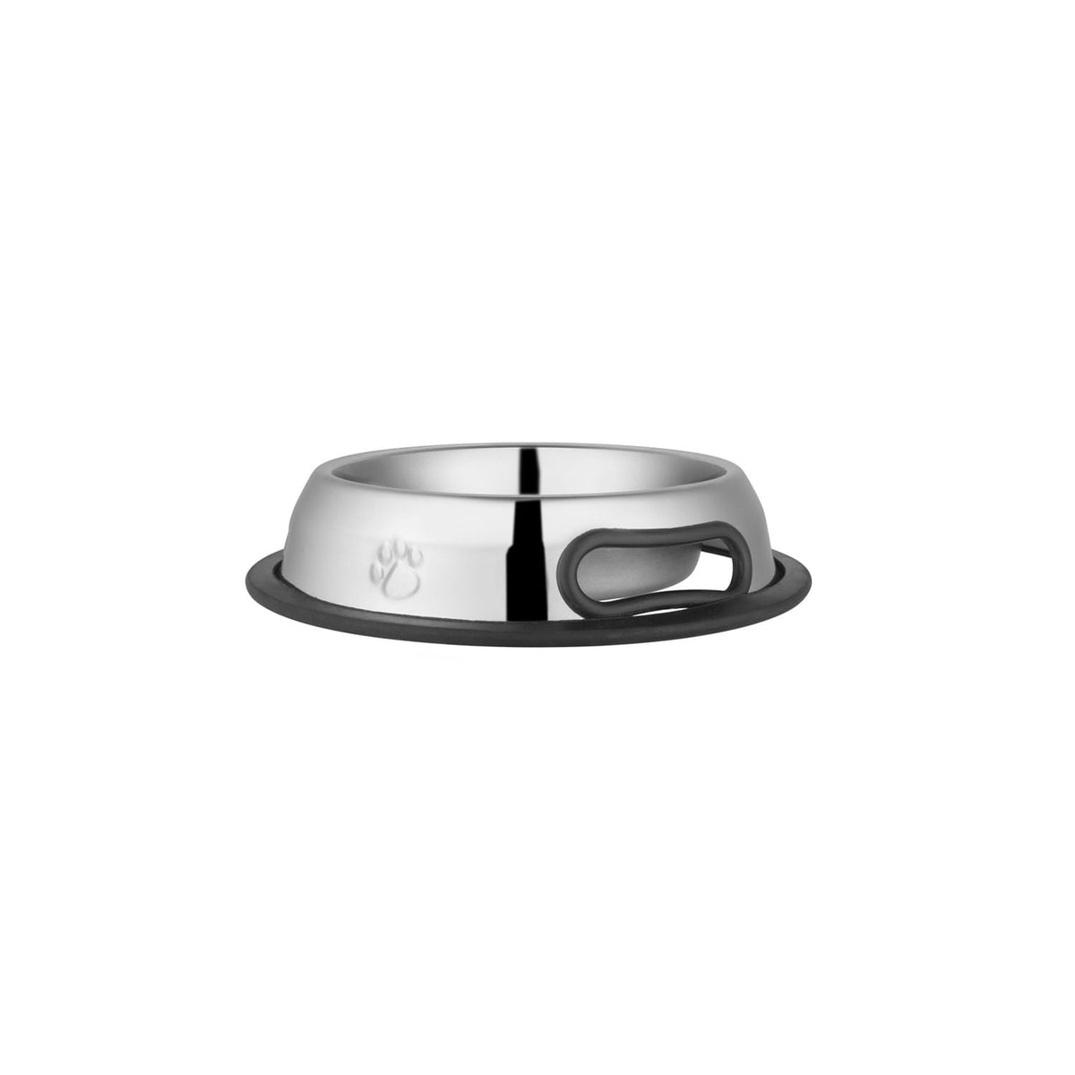 Embossed No-Tip Steel Bowl