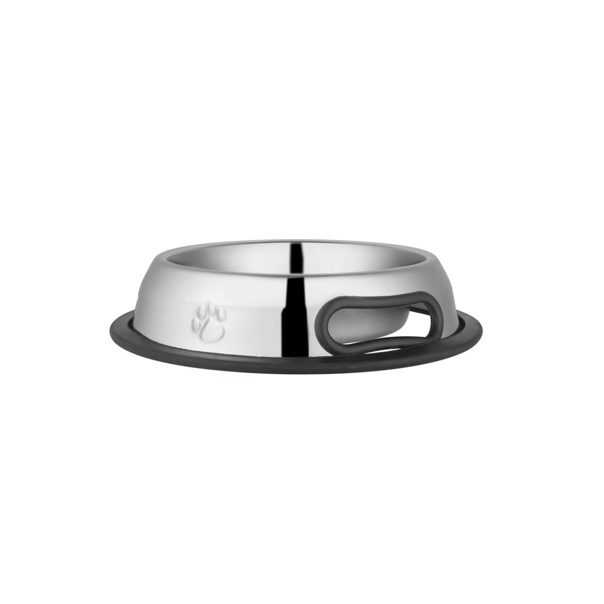 Embossed No-Tip Steel Bowl