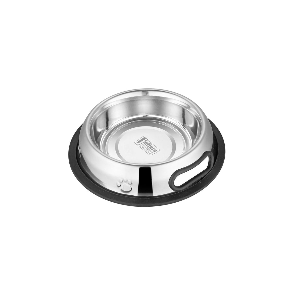 Embossed No-Tip Steel Bowl
