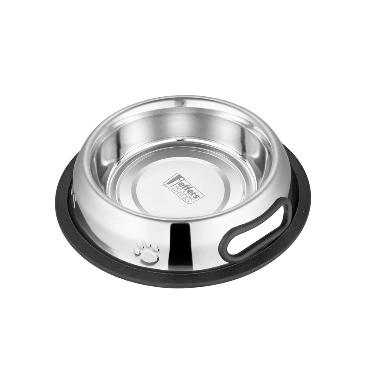 Embossed No-Tip Steel Bowl