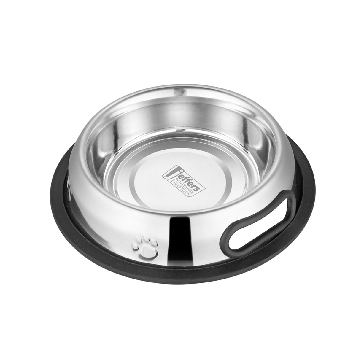 Embossed No-Tip Steel Bowl