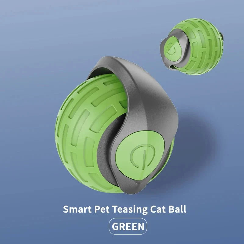 Self-Rolling Cat Toy Ball