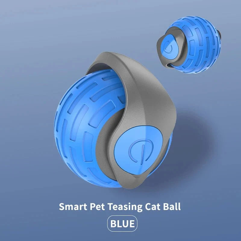 Self-Rolling Cat Toy Ball