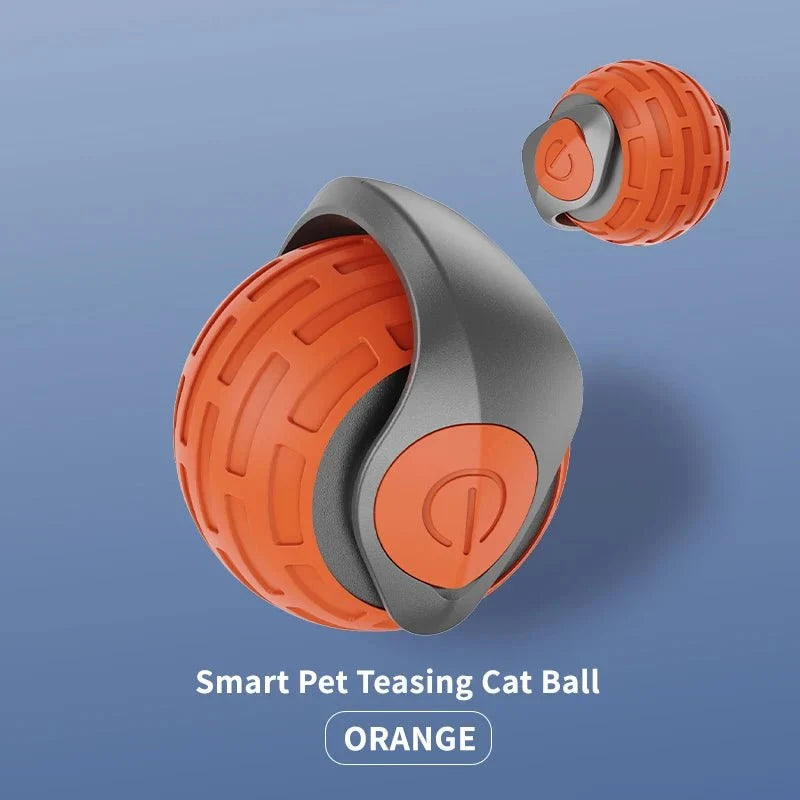 Self-Rolling Cat Toy Ball